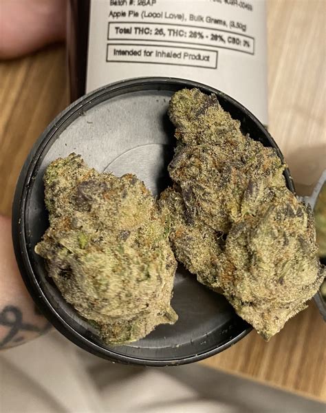 Apple pie strain - About Purple Pie. Purple Pie is a rare and unique Indica-dominant hybrid strain of cannabis. This strain is a proprietary plant first grown by Stoned Ninja, a private California-based grower known for his popular Twitch streams where he shows off his grows and seeds. This strain is the result of a genius crossing of Stoned Ninja’s male Ninja ...